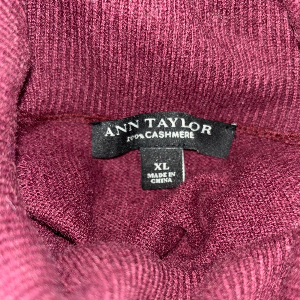 Ann Taylor cashmere sweater XL - Picture 5 of 5